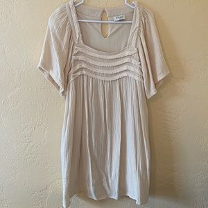 Aura The Label Drop The Act ‘Natural’ Women’s Size Small Dress